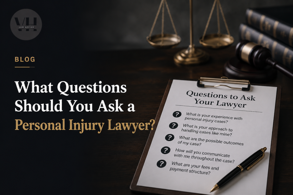 Personal injury lawyer consultation
